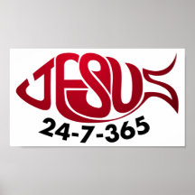 Jesus24-7-365 Posters