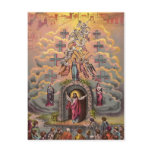 Jesus at Heaven's Gate, Vintage Christian postcards