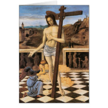 Jesus Blood Of The Redeemer Religious Note Card