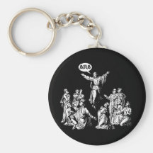 Jesus BRB lol shirt Keychain