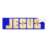 Jesus bumper stickers