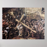 Jesus Carrying the Cross Posters