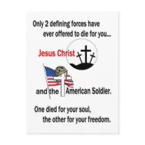 Jesus Christ and the American Soldier 2nd Version