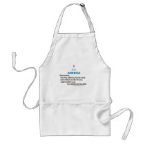 Jesus Christ and the American Soldier Apron