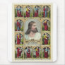 Jesus Christ and the Twelve Apostles Christianity Mouse Pad