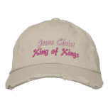 Jesus Christ King of Kings Ladies Cap embroidered hats