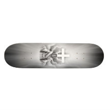 Jesus Christ Resurrection Cross Design Skateboard Decks