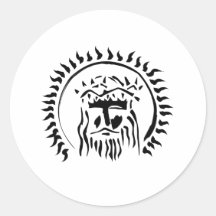 Jesus-christ Round Stickers