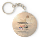 Jesus Christ & the American Soldier Keychain