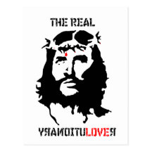 Jesus Christ - The Real Revolutionary Post Cards