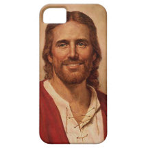 Jesus Christ's Loving Smile iPhone 5 Cases