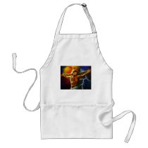 Jesus Crucifixion 2 Apron