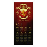 Jesus Delivers (burgundy) 2011 Calendar Rack Card rack cards
