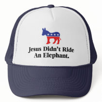 Jesus Didn't Ride An Elephant Mesh Hat