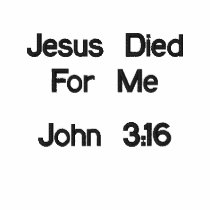 Jesus Died For Me Polo Shirt