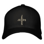 Jesus embroidered hats