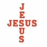 Jesus embroidered shirts