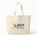 Jesus Enlightened My Life Bag
