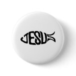 Jesus Fish buttons