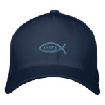 Jesus Fish embroidered hats