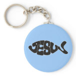 Jesus Fish Keychain