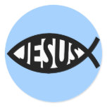 Jesus Fish stickers