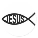 Jesus Fish Symbol stickers