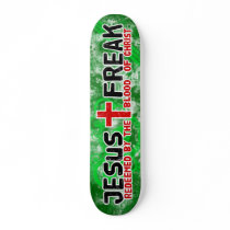 Jesus Freak Green Skateboard