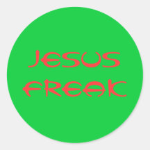 jesus freak sticker