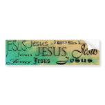 Jesus - GO Bumper Stickers