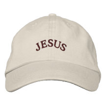 JESUS Hat Embroidered Baseball Caps