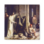 Jesus healing the sick Magnet