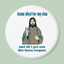 Jesus Humour magnets
