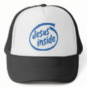 Jesus Inside hats