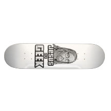 Jesus is a geek skateboards