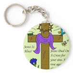 Jesus Is Alive Keychain