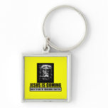 Jesus is coming atheist key chain