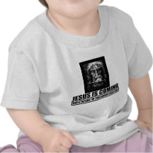 Jesus is coming atheist tee shirt