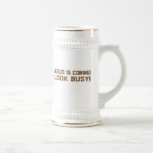 Jesus is Coming - Look Busy Mugs