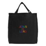Jesus is Lord embroydered bag embroidered bags