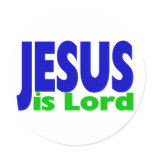 Jesus is Lord Sticker