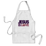 Jesus is Love Aprons