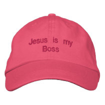 Jesus is my Boss Baseball Cap