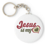 Jesus is my Heart keychains