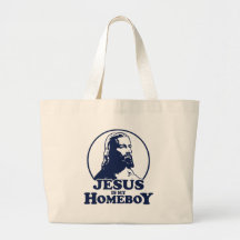 Jesus Is My Homeboy Canvas Bag