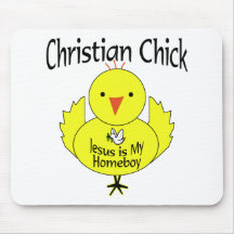Jesus Is My Homeboy Mouse Pads