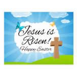 Jesus is Risen, Christian Easter Postcards