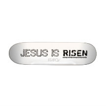Jesus is Risen FFAPOV Mini Skateboard Deck