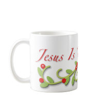 JESUS IS THE ANSWER  MUG
