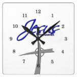 Jesus is the Answer Wall Clocks